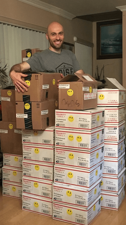 resupply boxes - all 64 of them